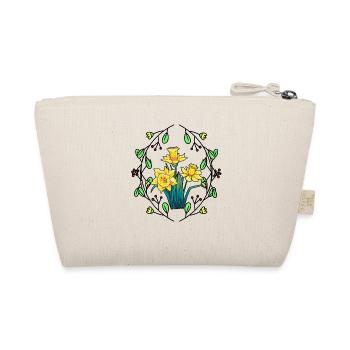 Garen Blumen Osterglocken Natur Gärtner Flora - Bio-Täschchen - Natur - Hinten