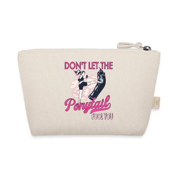 Karate Taekwondo Martial Arts Karate Mma Kick Box - Organic Pouch - nature - Back