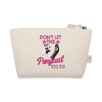 Karate Taekwondo Martial Arts Karate Mma Kick Box - Organic Pouch - nature - Back
