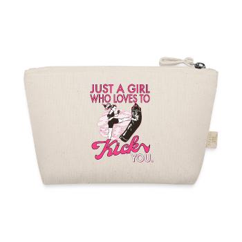 Karate Taekwondo Martial Arts Karate Mma Kick Box - Organic Pouch - nature - Back