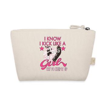 Karate Taekwondo Martial Arts Karate Mma Kick Box - Organic Pouch - nature - Back