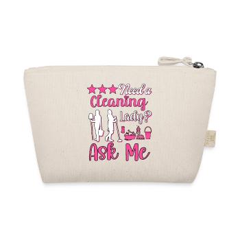 Housekeeper Maid Cleaner - Organic Pouch - nature - Back