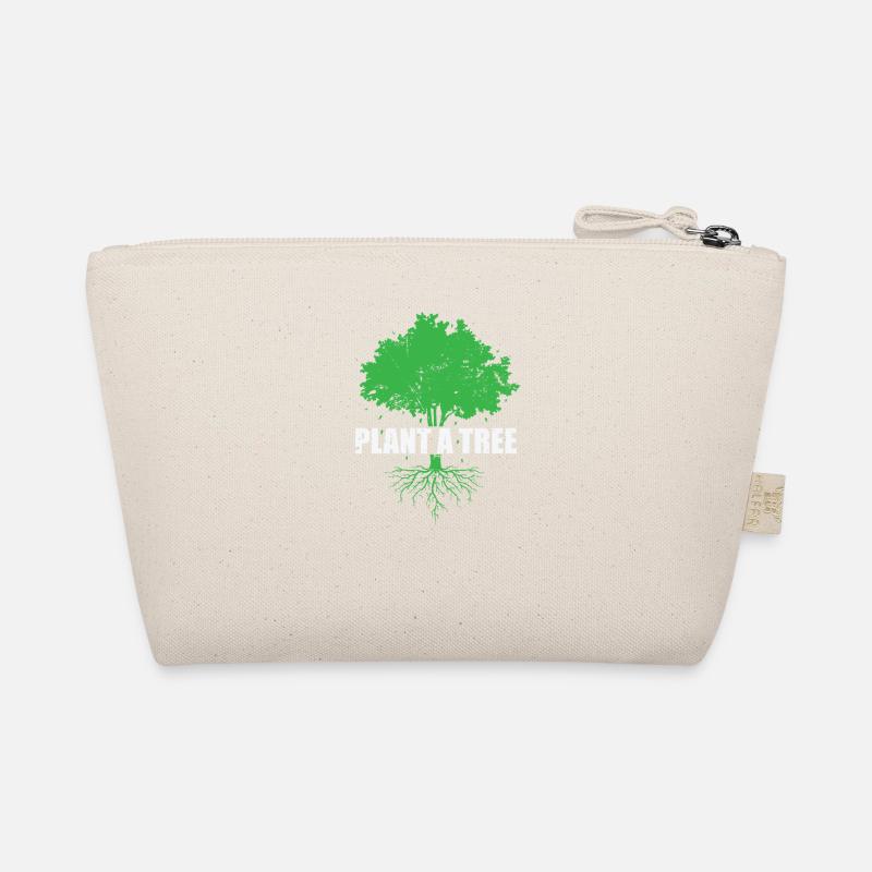Plant a Tree Environmental Protection Planet Earth Organic Pouch