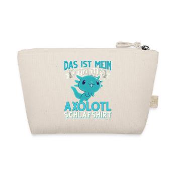 Axolotl - Bio-Täschchen - Natur - Hinten