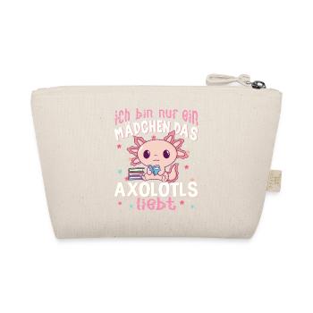 Axolotl - Bio-Täschchen - Natur - Hinten