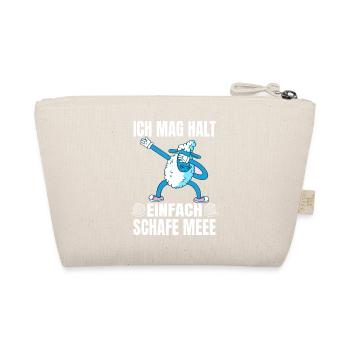 Schafe Bauern Bauernhof Schaf Wolle Landwirt - Bio-Täschchen - Natur - Hinten