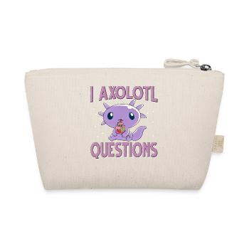 Axolotl. I Axolotl Questions - Bio-Täschchen - Natur - Hinten