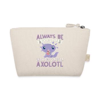 Axolotl - Bio-Täschchen - Natur - Hinten