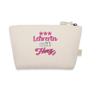 Lehrerin Lehrer Pädagogin Pädagogen - Bio-Täschchen - Natur - Hinten
