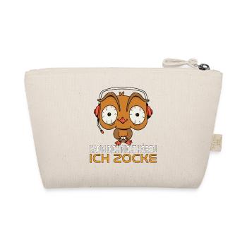 Kann Dich Nicht Hören Ich Zocke. Gaming Zocken - Bio-Täschchen - Natur - Hinten