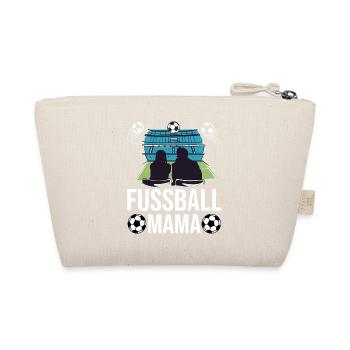 Fussballer Fussball Mama Mutter Fußball - Bio-Täschchen - Natur - Hinten