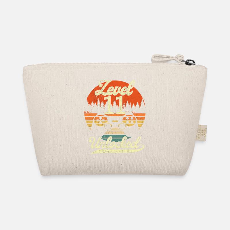 Level 11 Unlocked Men Guys Gamer 11 Organic Pouch