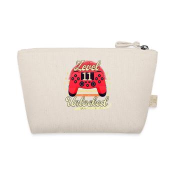 Level 11 Unlocked Teen Video Gamer 11. - Organic Pouch - nature - Back