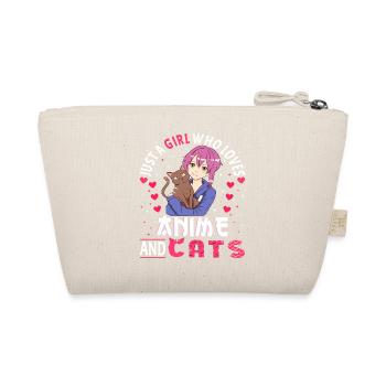 Anime Girl. Merch Anime. Otaku Manga - Trousse biologique - nature - Dos