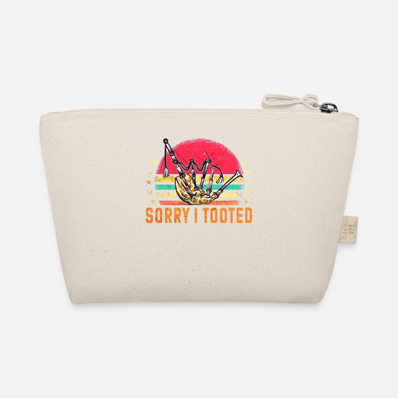Bagpipes Kilt Scottish Beat Bagpipers Organic Pouch
