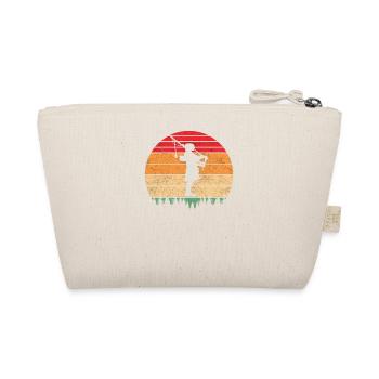 Bagpipes Kilt Scottish Beat Bagpipers - Organic Pouch - nature - Back
