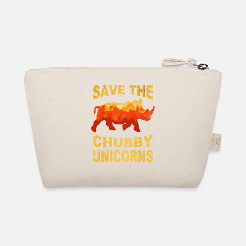 save the chubby uniicorns Organic Pouch