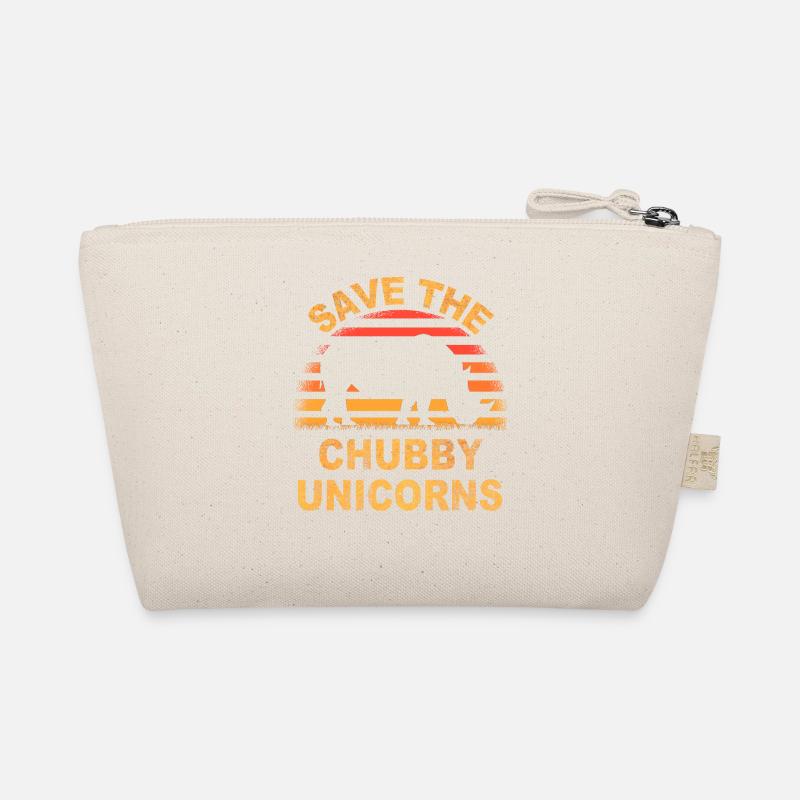 save the chubby uniicorns Organic Pouch