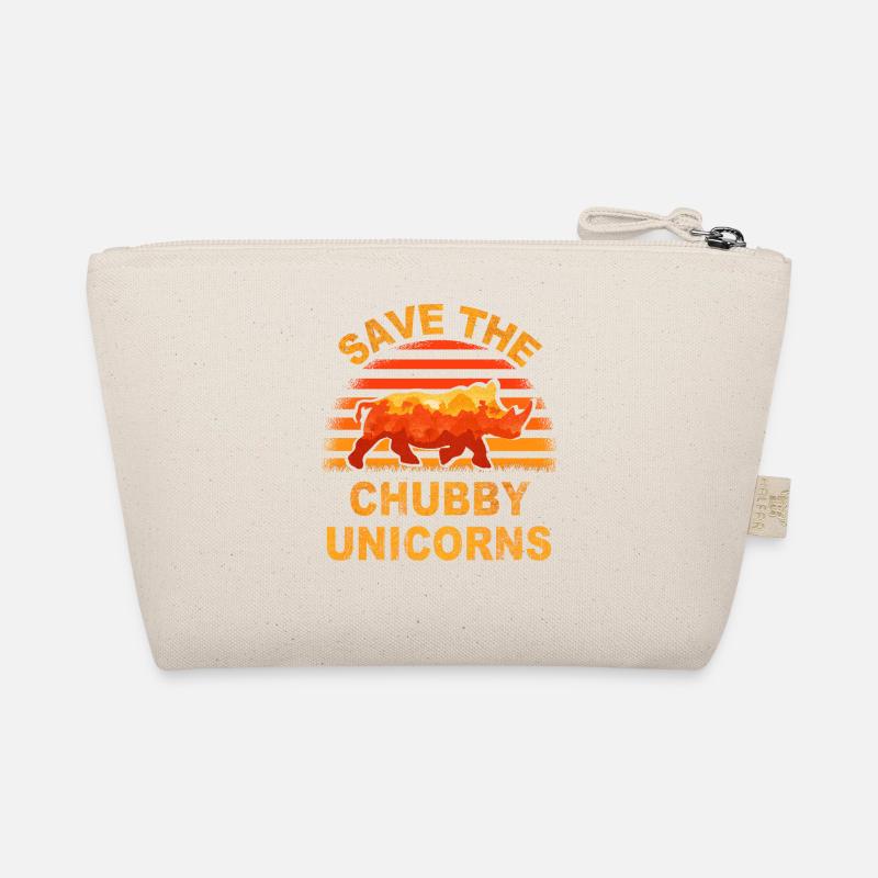 save the chubby uniicorns Organic Pouch