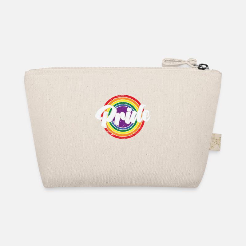 Pride LGBT Regenbogenfarben Bio-Täschchen