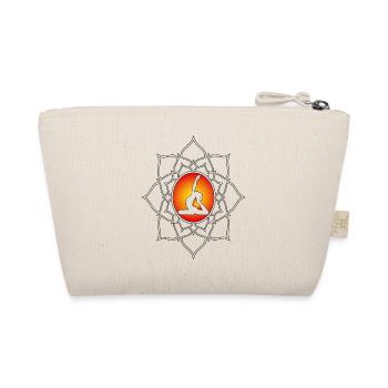 Yoga figures, show your dream sport on T-shirt - Organic Pouch - nature - Back