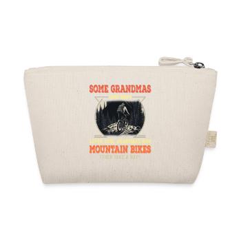 Some Grandmas take naps Super Cool Grandmas... - Organic Pouch - nature - Back