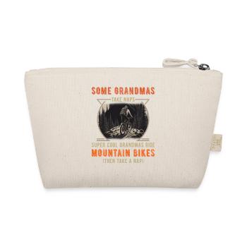 Some Grandmas take naps Super Cool Grandmas... - Organic Pouch - nature - Back