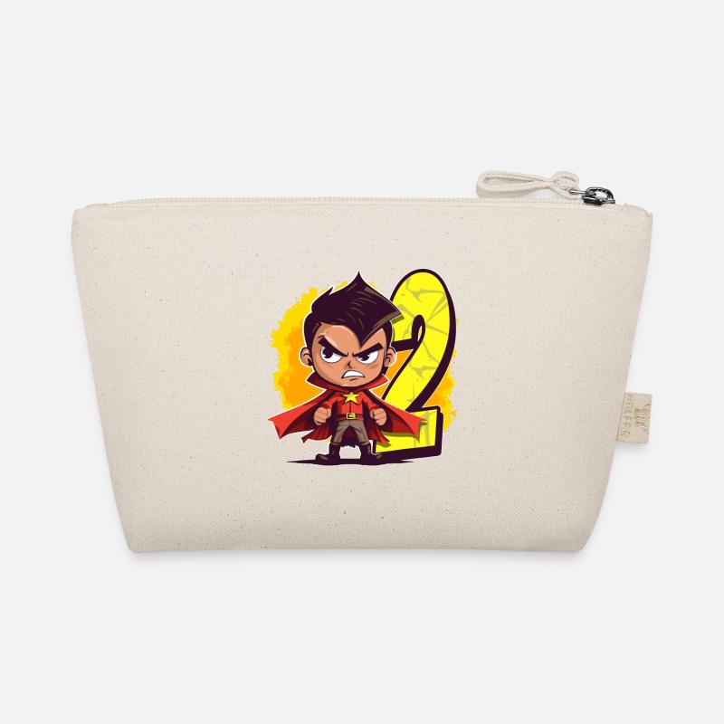 2 Jahre alt Superheld & Action Kindergeburtstag Bio-Täschchen