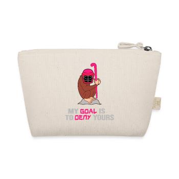Field Hockey Hockey Goalie Hockey Field Hockey - Organic Pouch - nature - Back