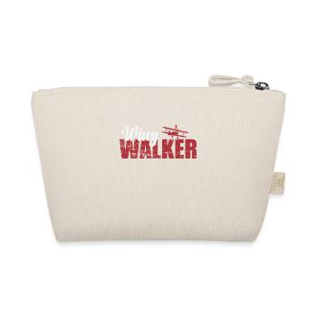 Wing Walker daredevil hobby - Organic Pouch - nature - Back