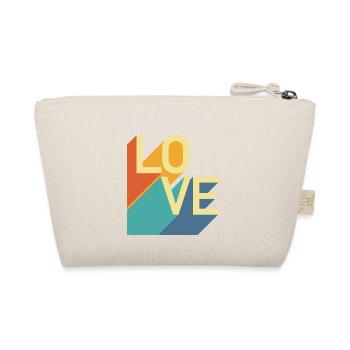 AMOUR - Rétro - Trousse biologique - nature - Dos