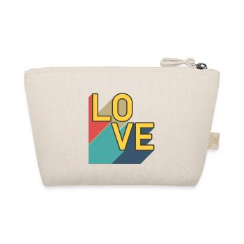 AMOUR - Rétro - Trousse biologique - nature - Dos