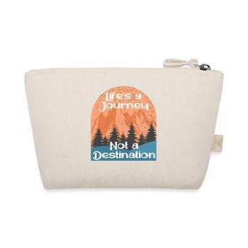 La vie est un voyage, pas une destination - Trousse biologique - nature - Dos