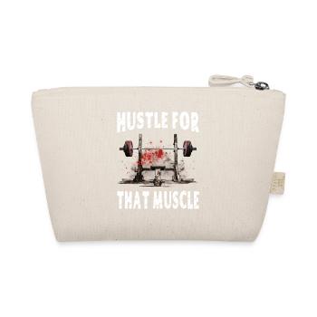 Hustle For That Muscle - Organic Pouch - nature - Back