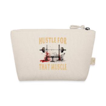 Hustle For That Muscle - Organic Pouch - nature - Back