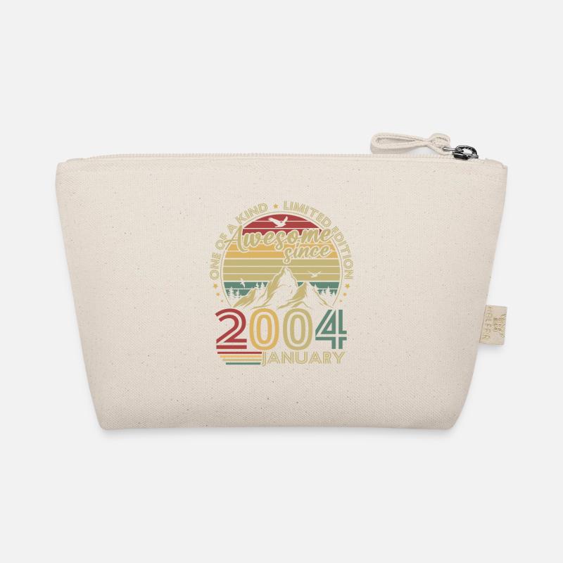 Vintage Janvier 2004 Rétro Cadeau Anniversaire Trousse biologique