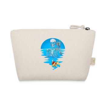 Anchor, Ghost, Horror, Sailor, Fish, Ghost, Water - Organic Pouch - nature - Back