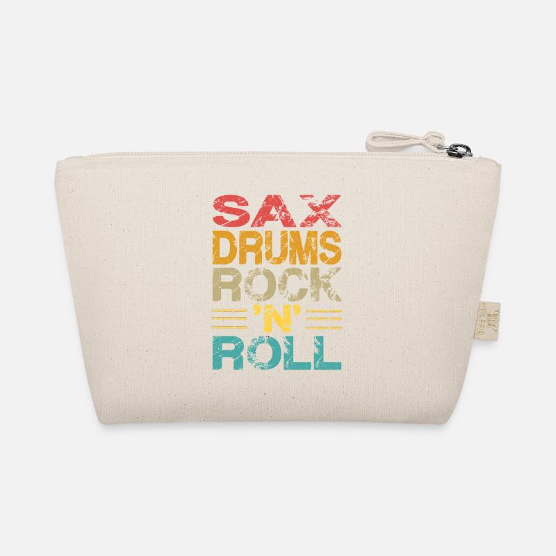 Sax Drums Rock 'N' Roll Organic Pouch