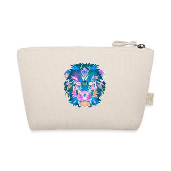 Lion Lion Lion Head - Organic Pouch - nature - Back