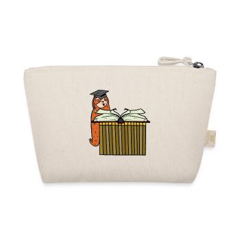 Sloth Student Study Book Student School - Organic Pouch - nature - Back