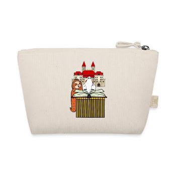 Sloth, Sleepyhead, Mürchen, Hour, Good Night - Organic Pouch - nature - Back