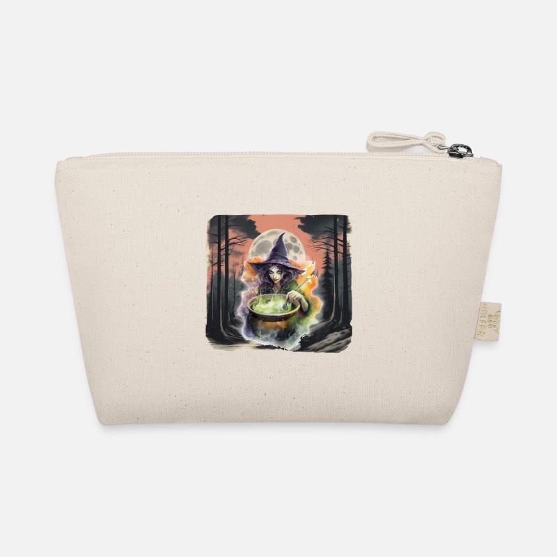 Wald Hexe Halloween Märchenfigur Kind Bio-Täschchen