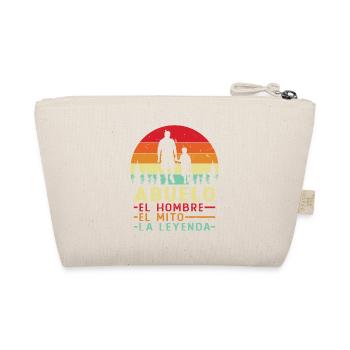 The Man The Myth The Legend Grandfather - Organic Pouch - nature - Back