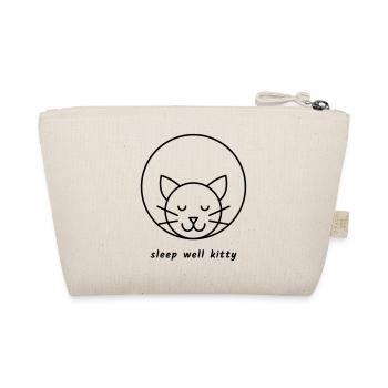 Sleep well Kitty - Bio-Täschchen - Natur - Hinten