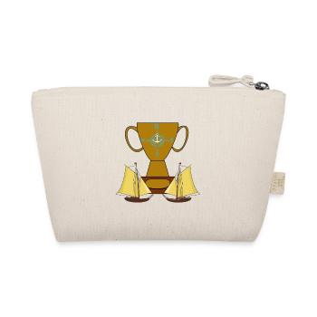 Sailing Ship Cup Winner Award Ceremony Boat - Organic Pouch - nature - Back