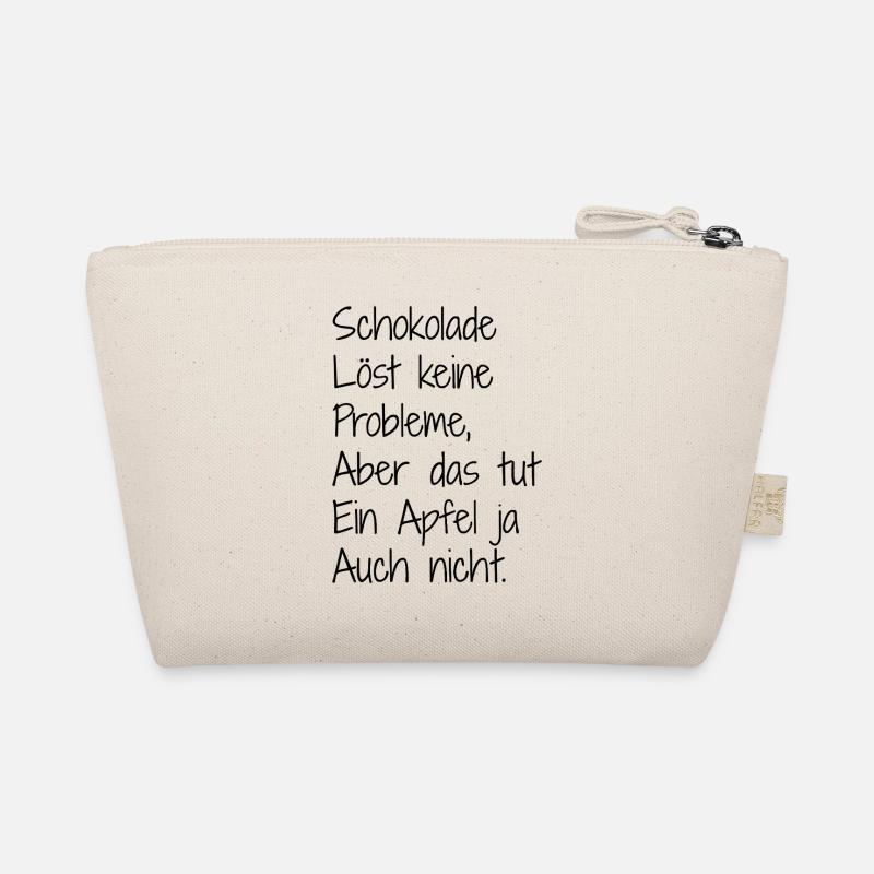 Schokolade und. Apfel Bio-Täschchen