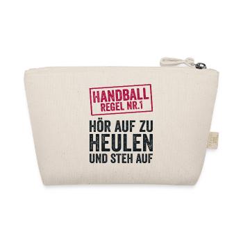 Handball TShirt Handballer Team Sport Geschenk - Bio-Täschchen - Natur - Hinten