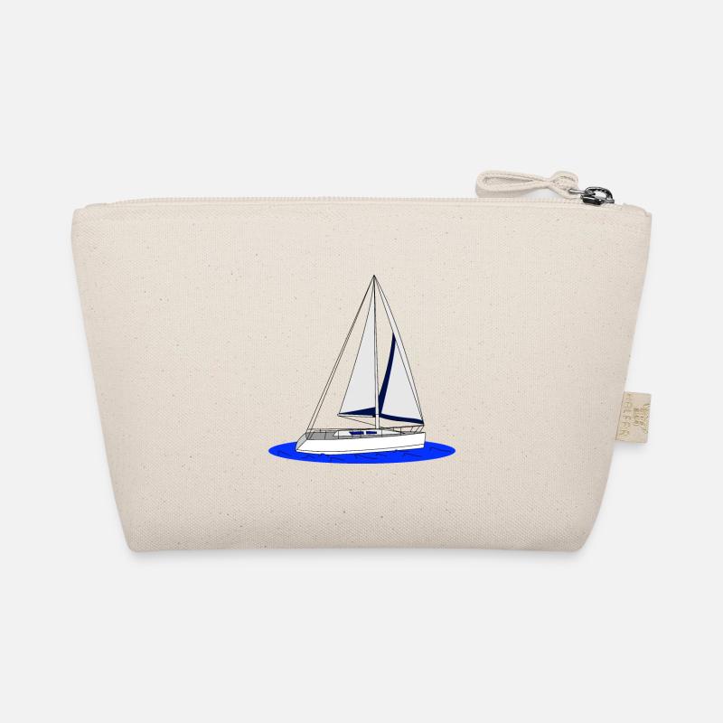 Segelboot Bio-Täschchen