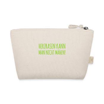 das kann man nicht mähen - Bio-Täschchen - Natur - Hinten