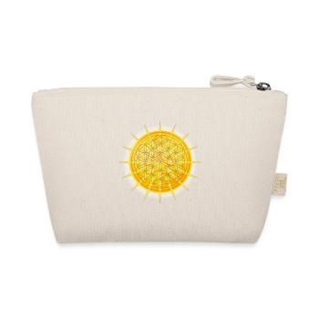 SONNE - Blume des Lebens - Meditation - Bio-Täschchen - Natur - Hinten